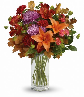 Teleflora's Fall Brights Bouquet